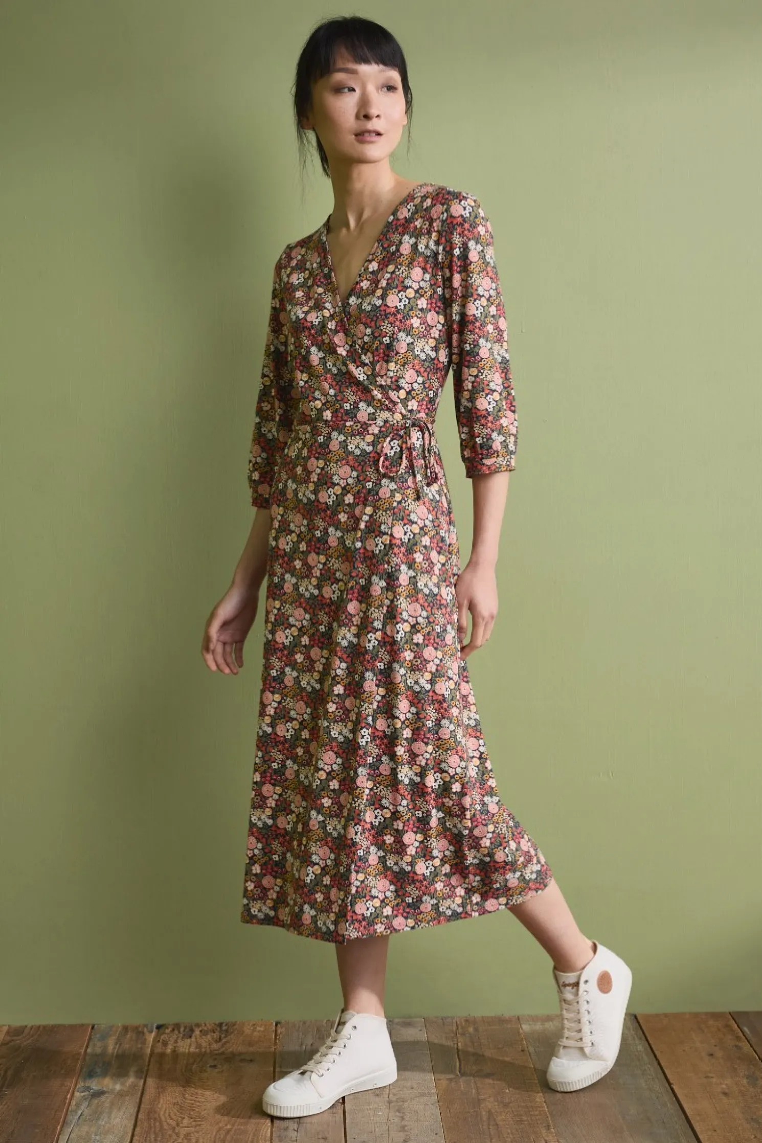 Sowena Jersey Wrap Dress