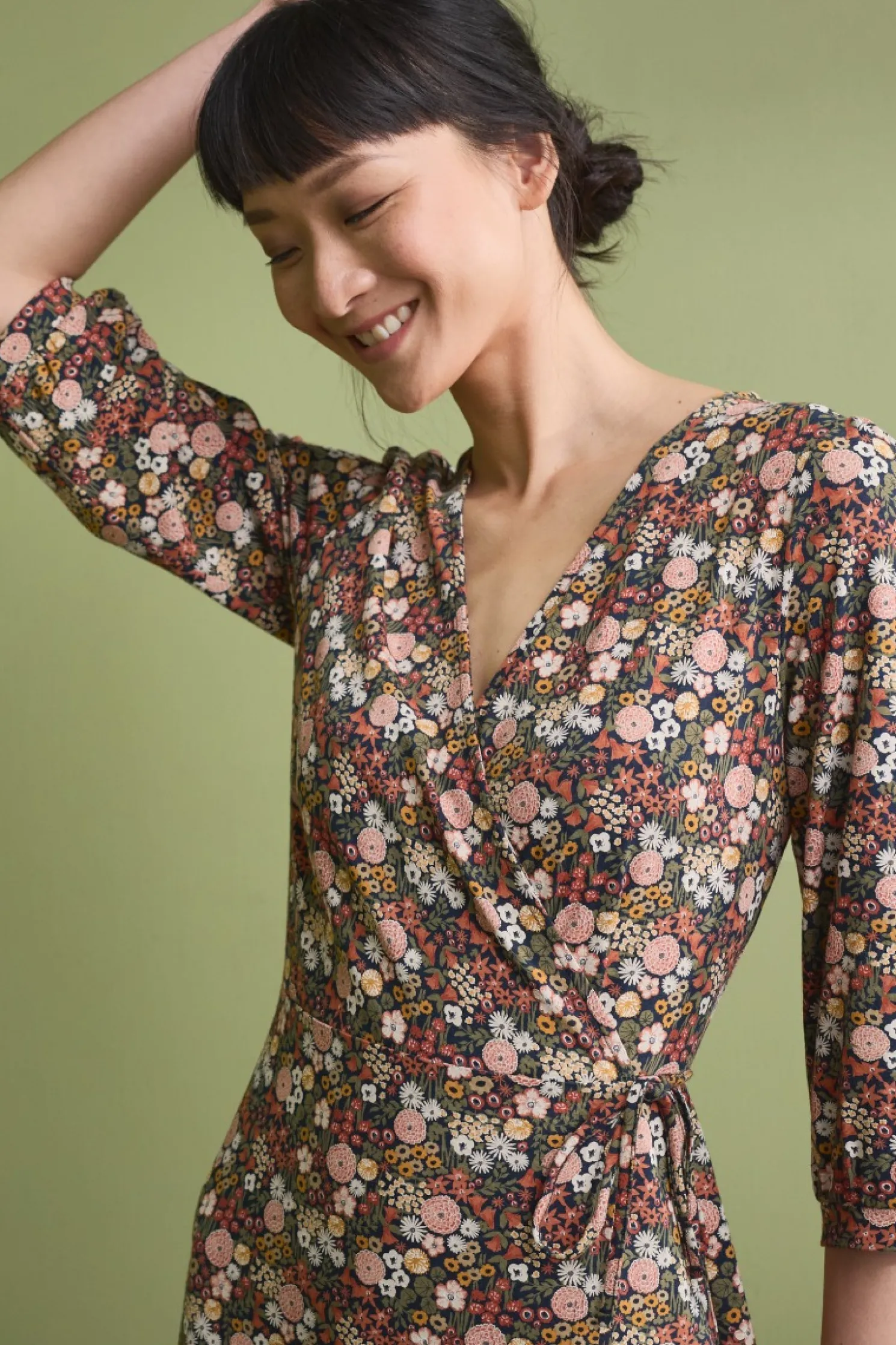 Sowena Jersey Wrap Dress