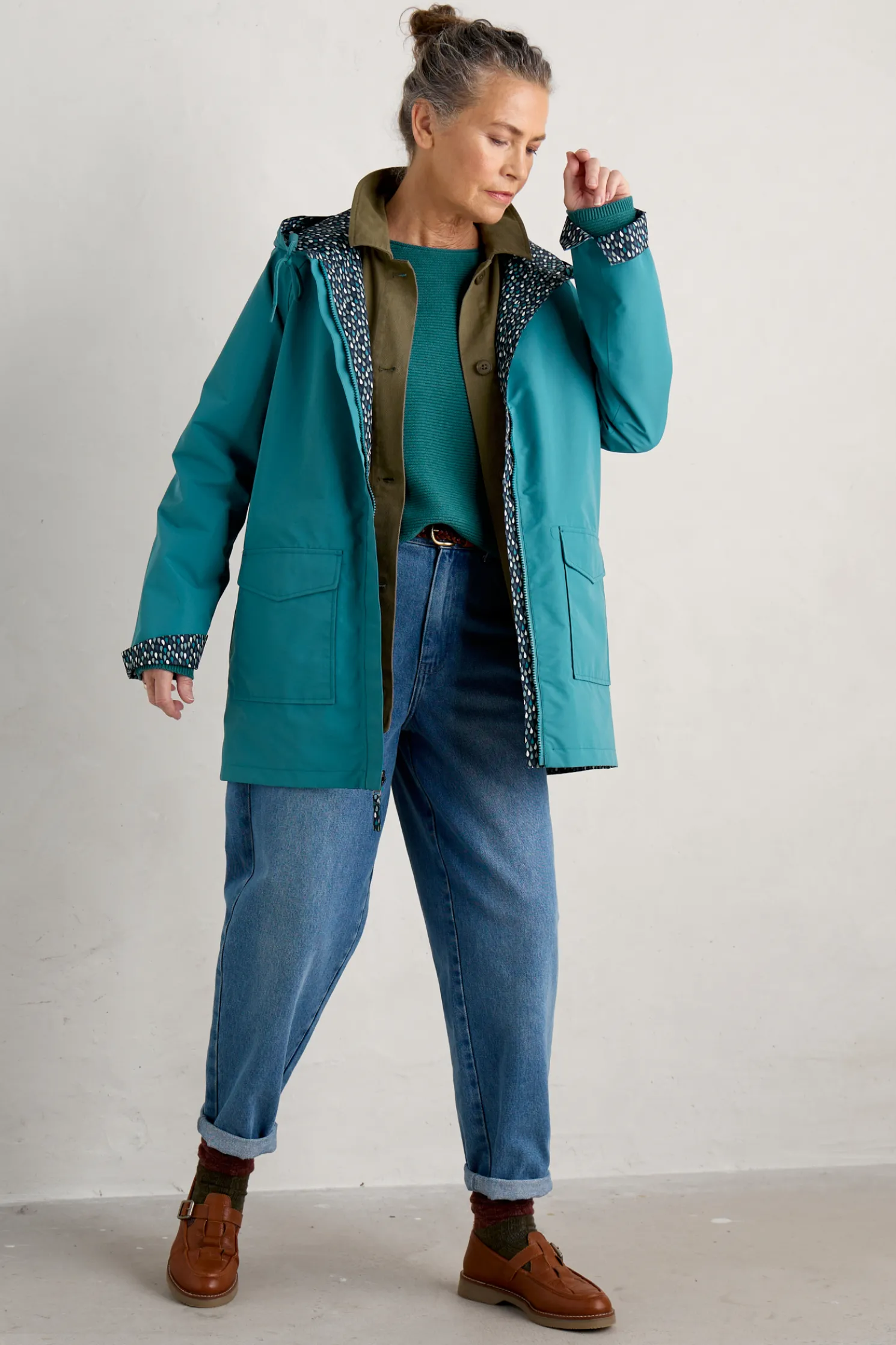 The Reversible Waterproof Raincoat