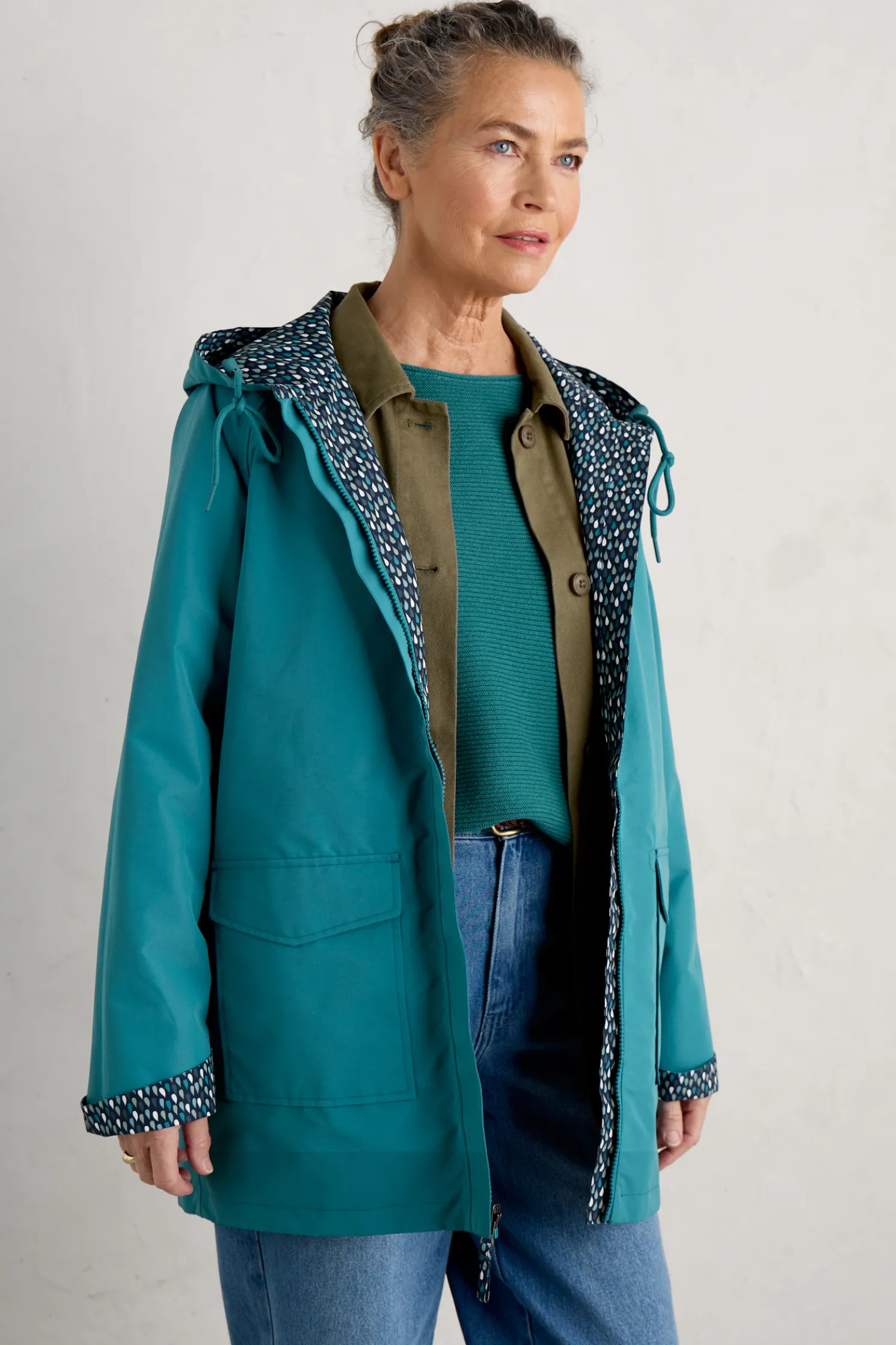 The Reversible Waterproof Raincoat