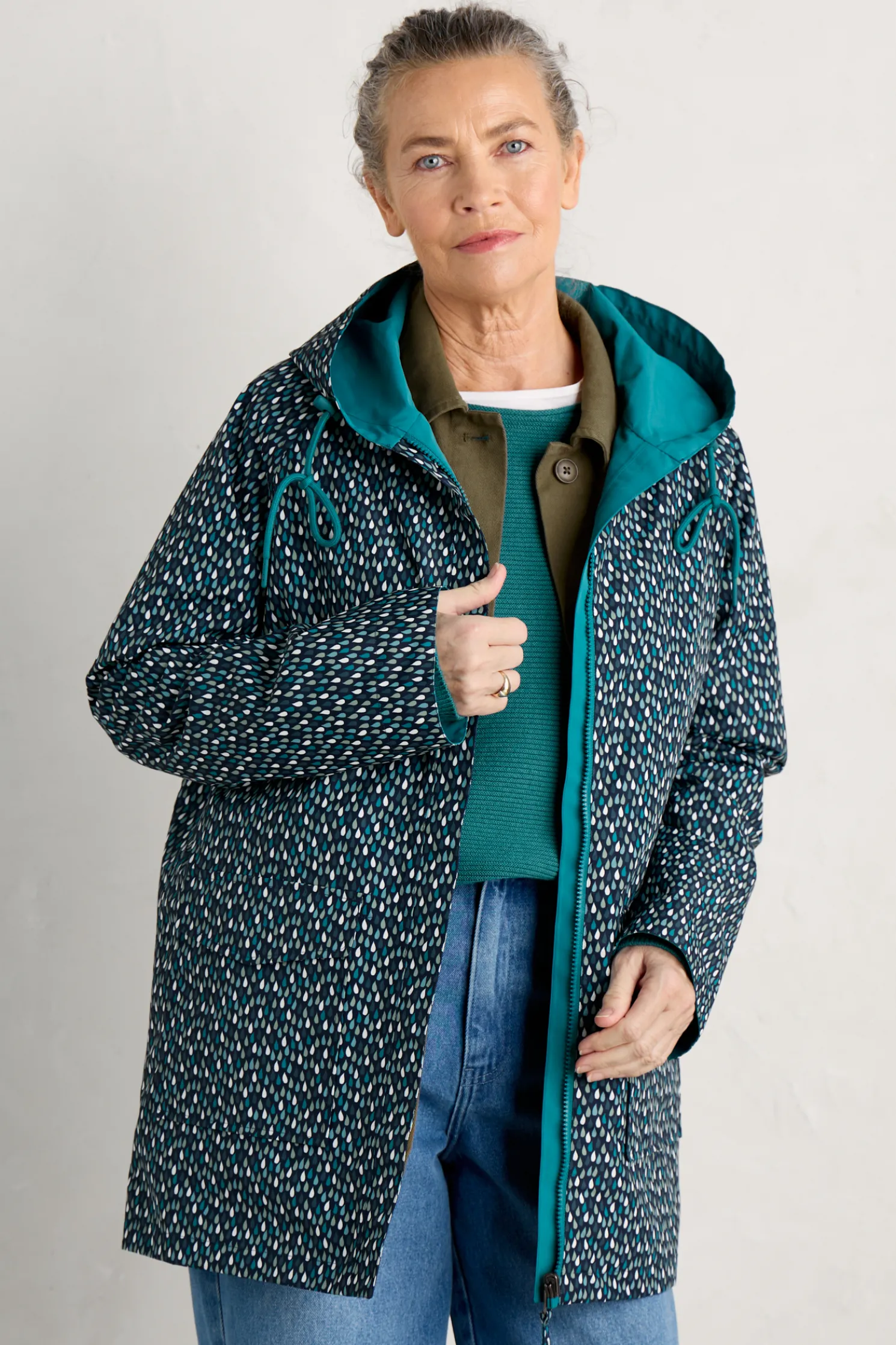 The Reversible Waterproof Raincoat