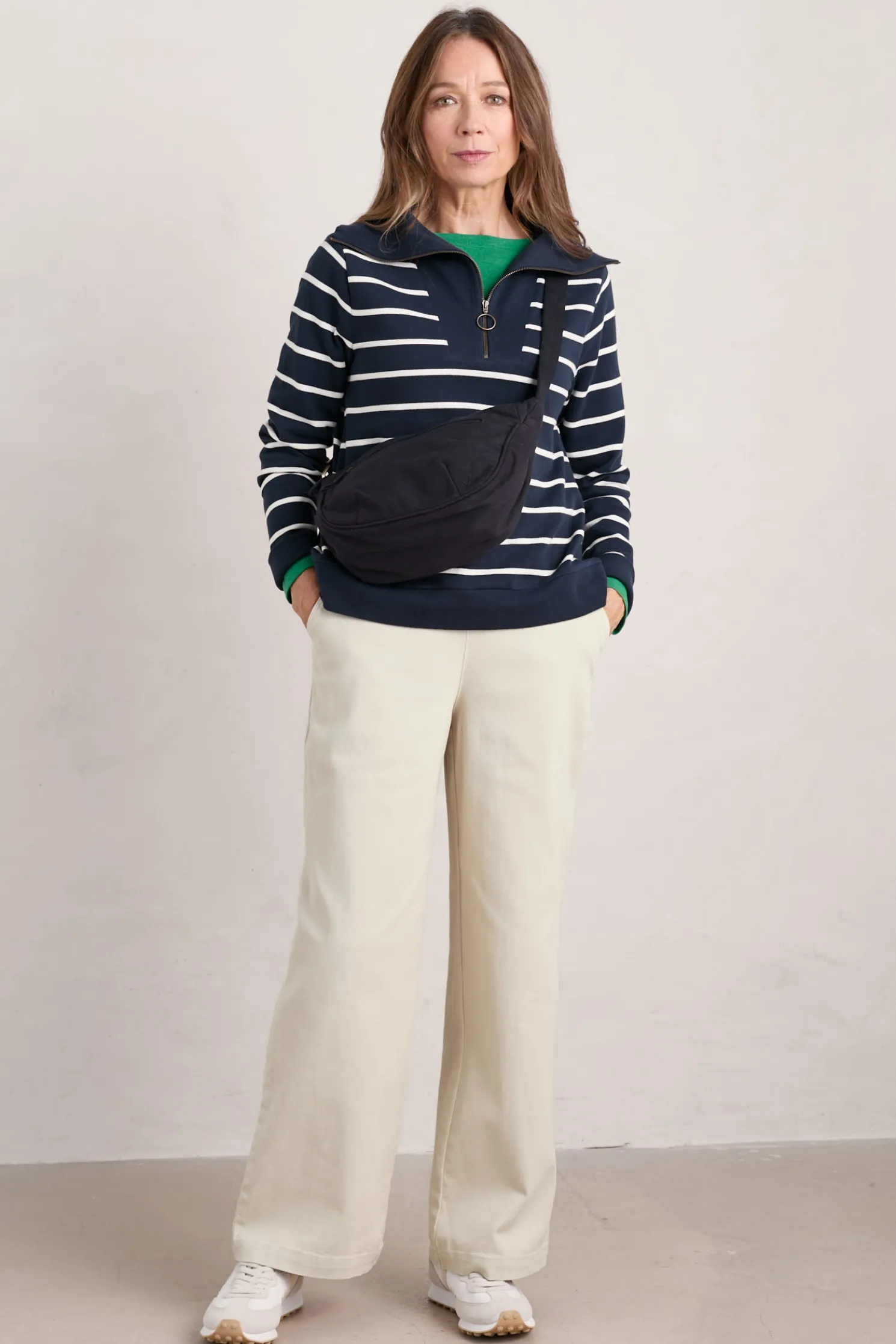 Tideline Collared Sweatshirt