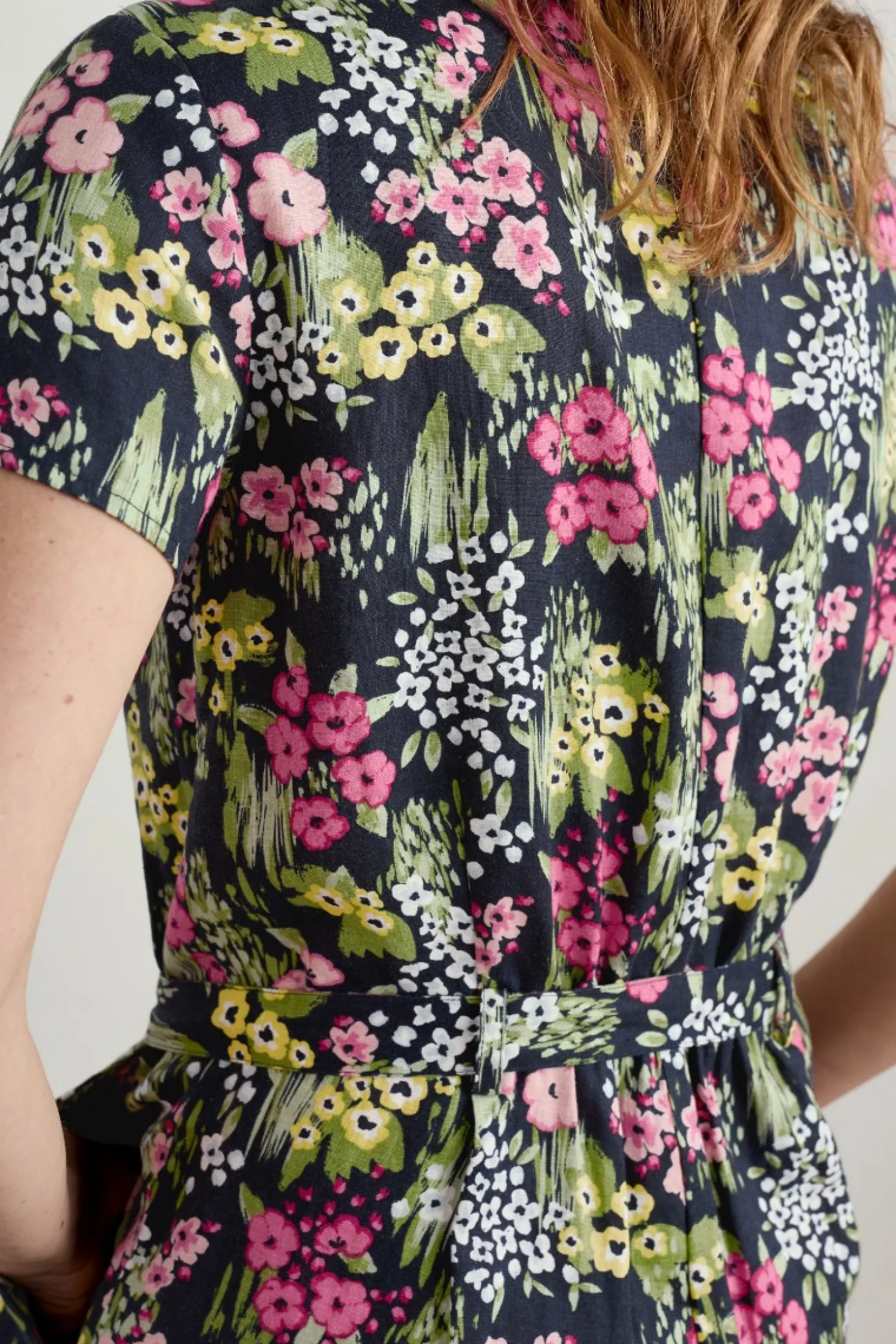 Treen Cove Linen Jumpsuit