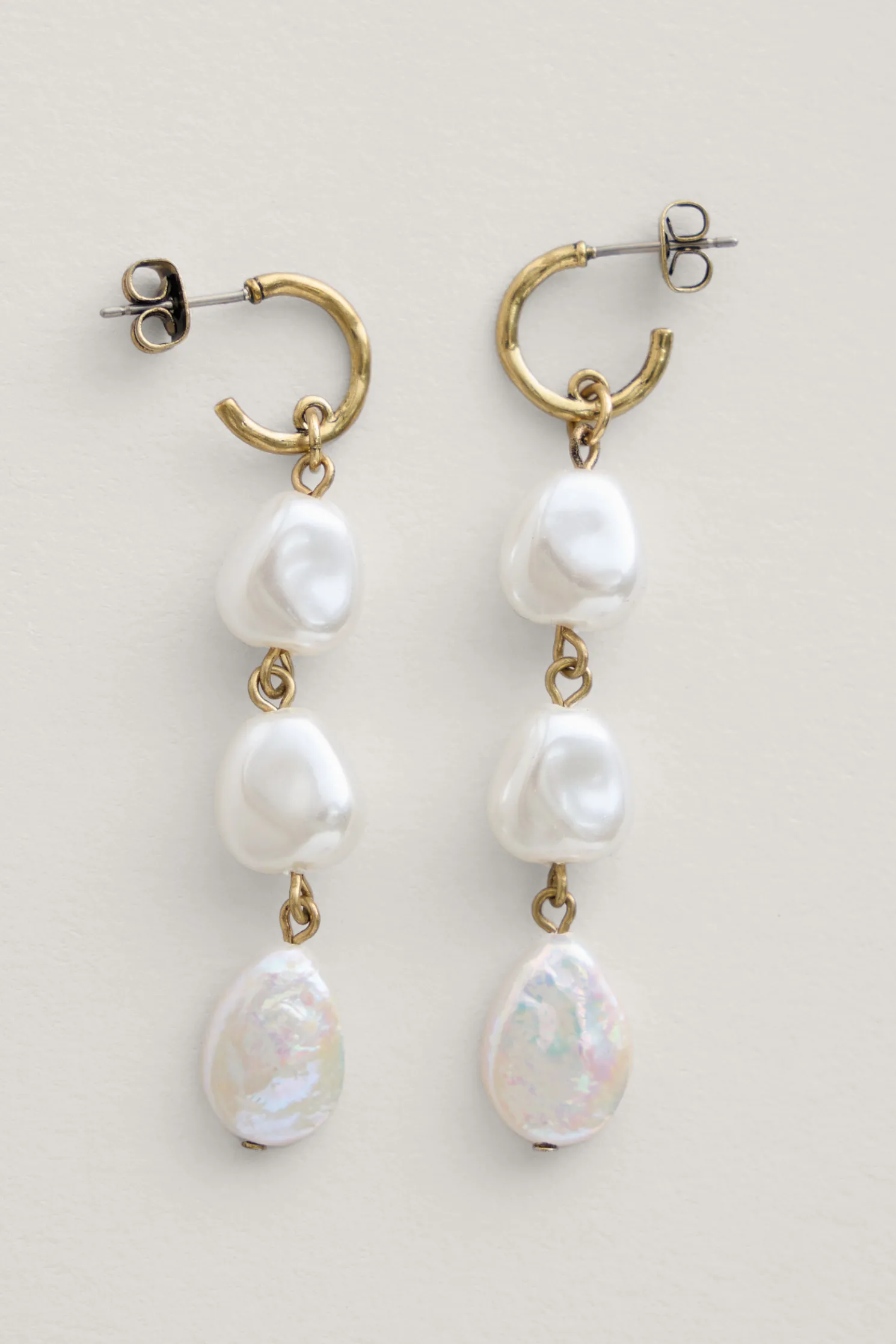 Valency Freshwater Pearl Drop Earrings