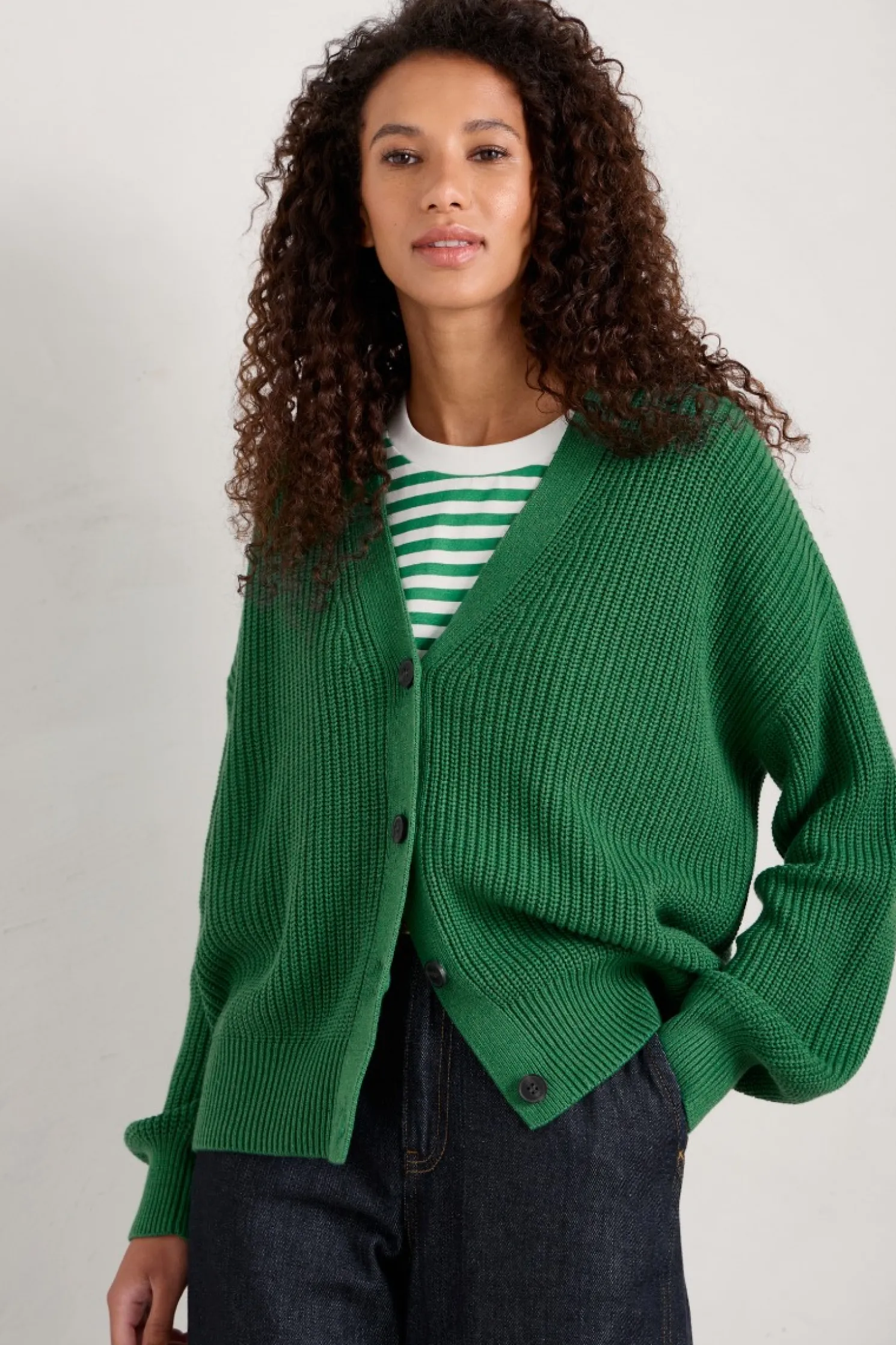 Winding Creek Organic Cotton Knit Cardigan